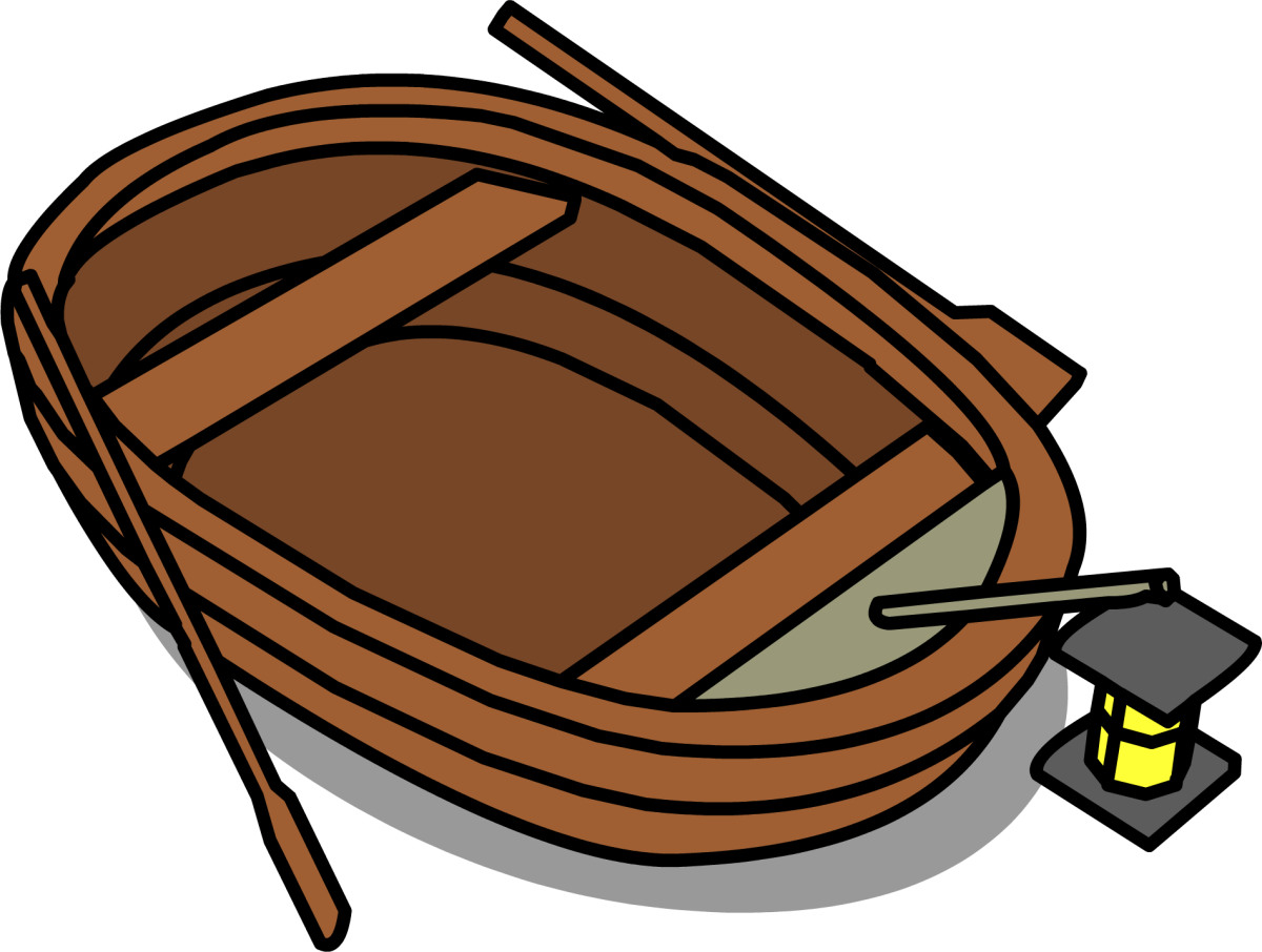 Шлюпка мультяшная