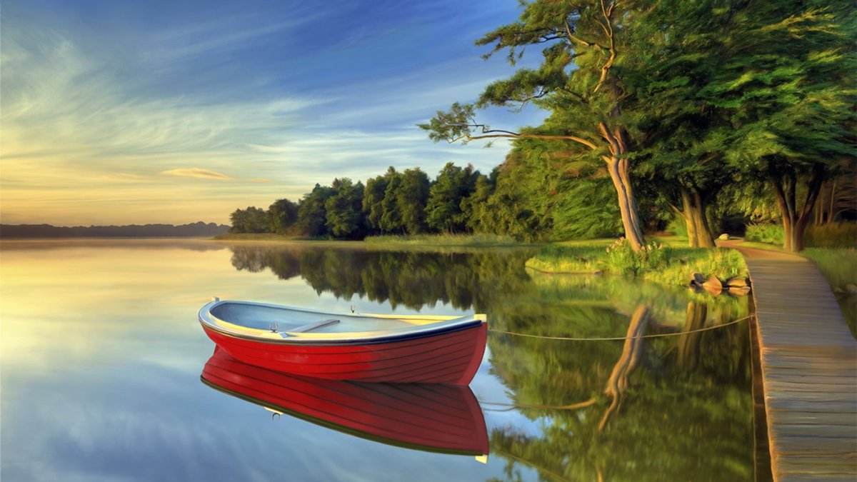 Лодка на воде