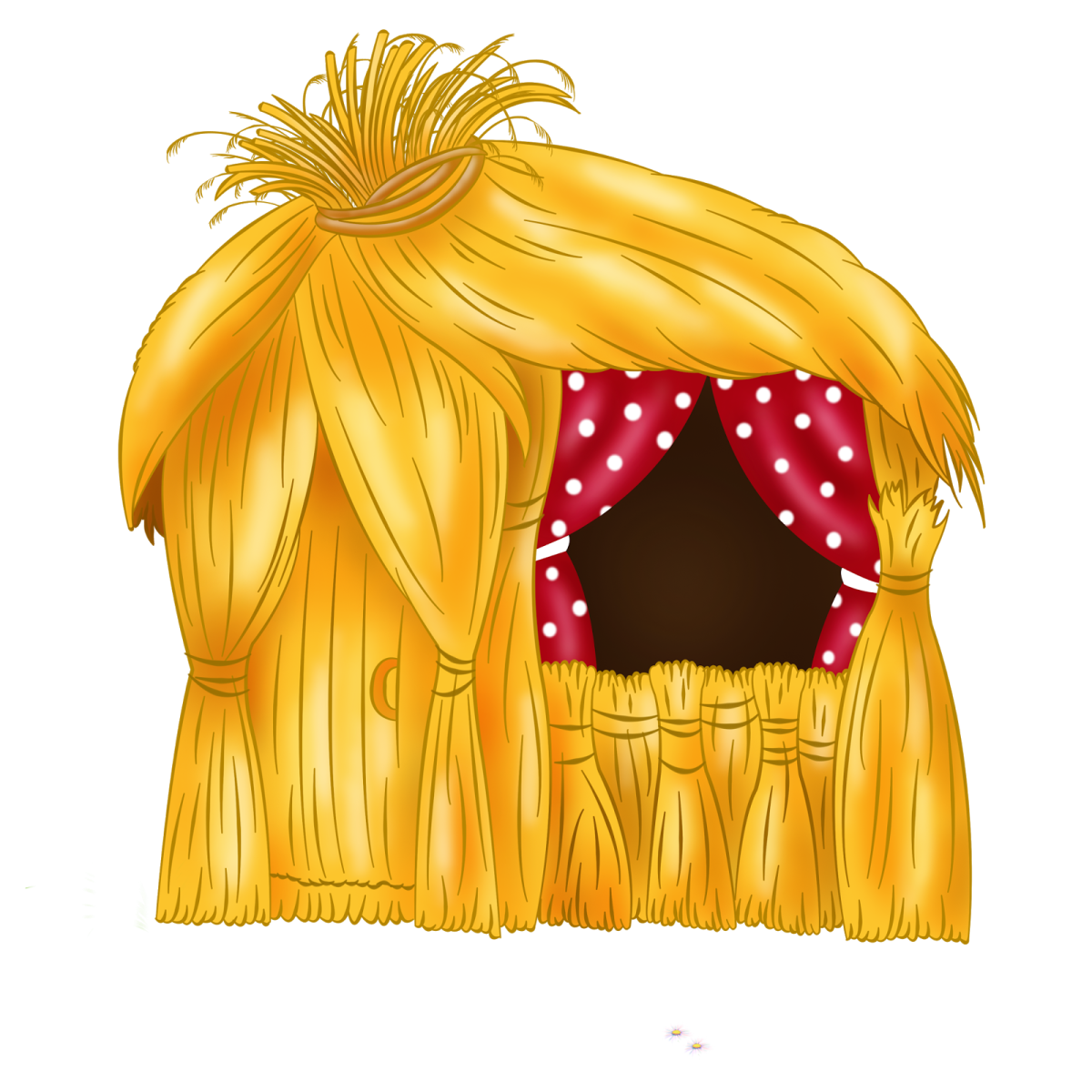 Соломенный дом 3 поросенка