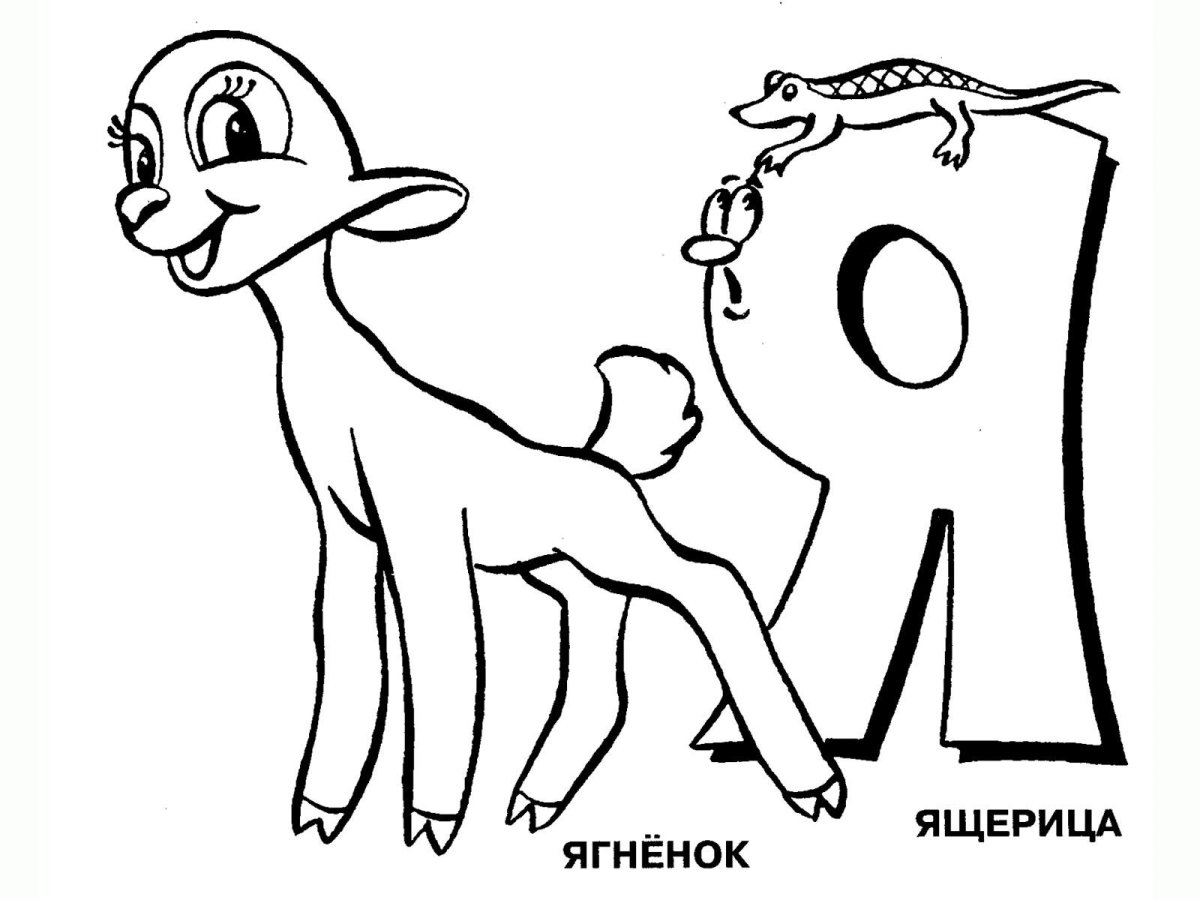 Алфавит с животными