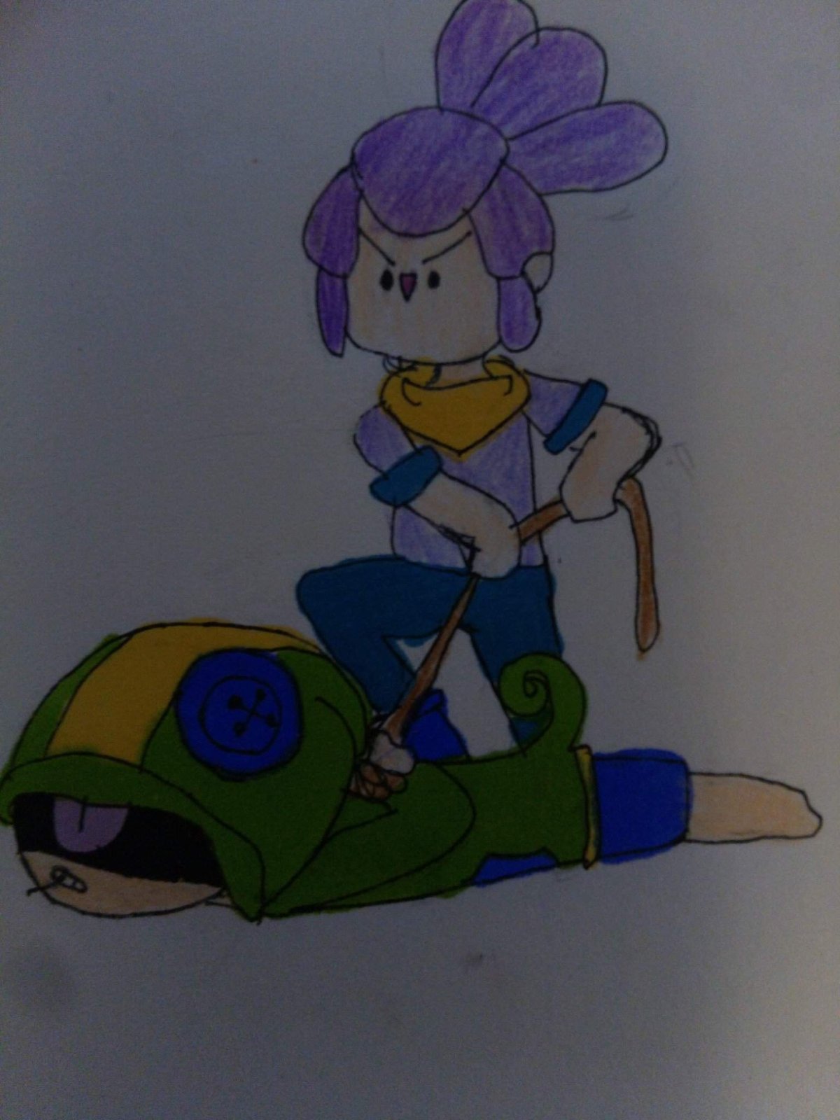 Brawl Stars Леон и Шелли