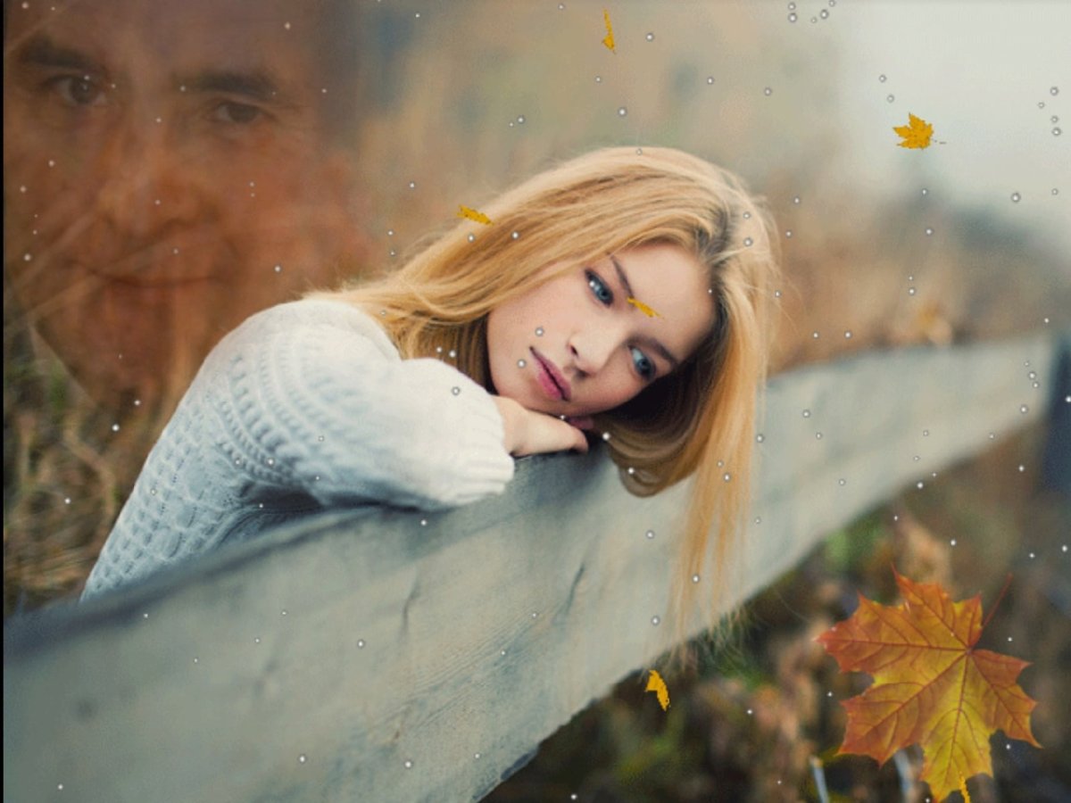 Одинокая девушка