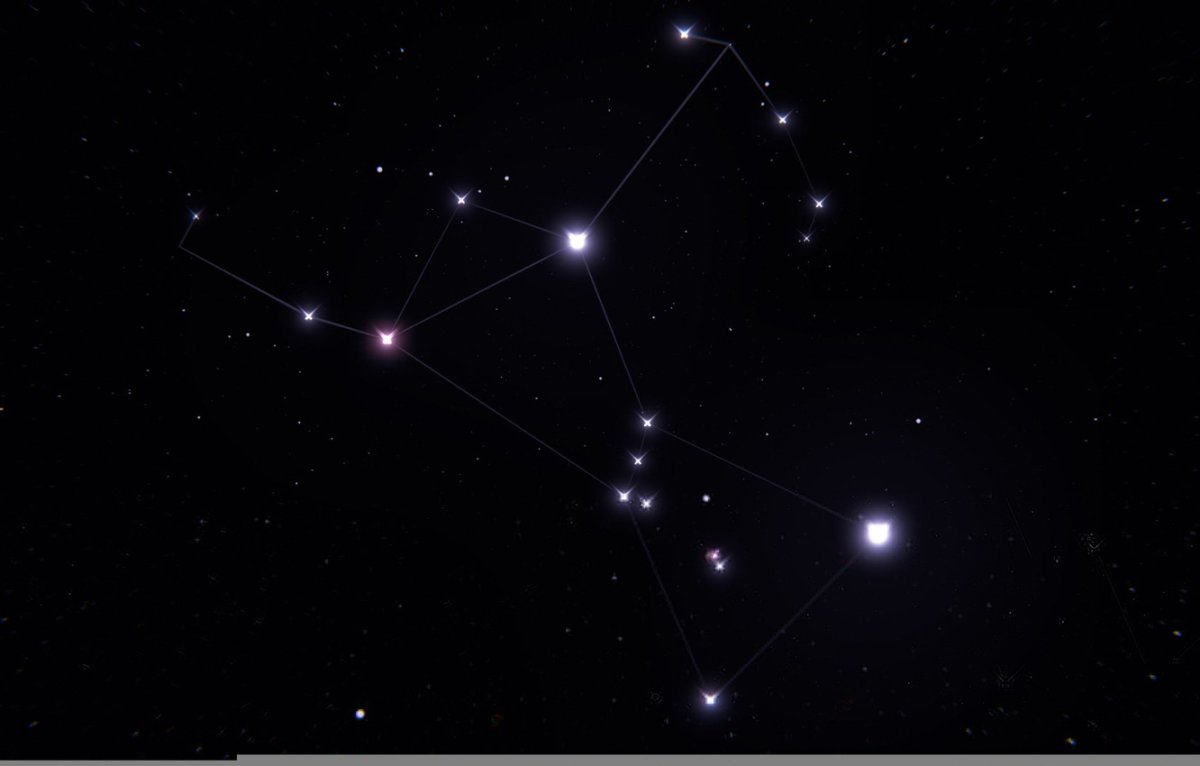 Астеризм сноп Созвездие Ориона