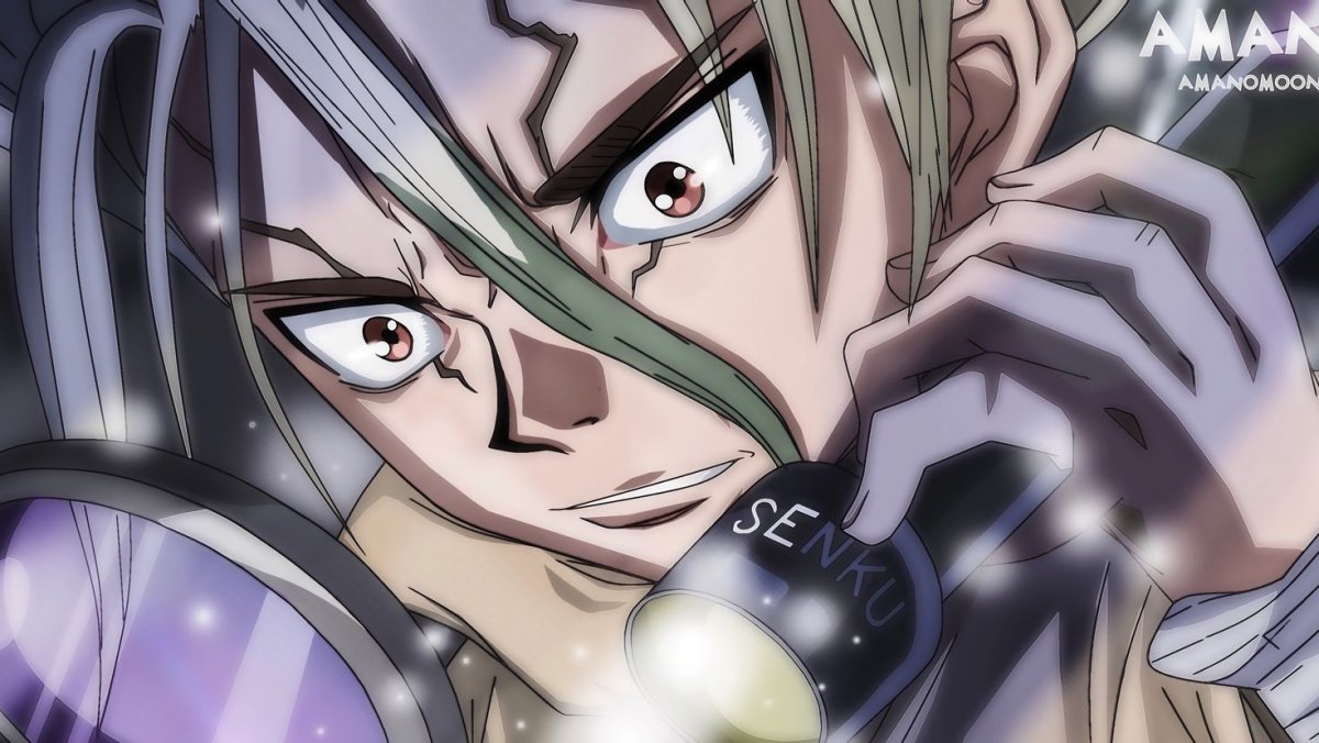 Аниме доктор Стоун сенку