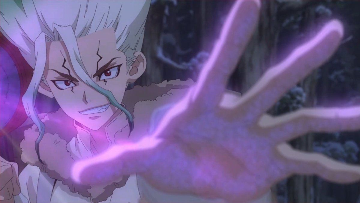 Аниме доктор Стоун сенку