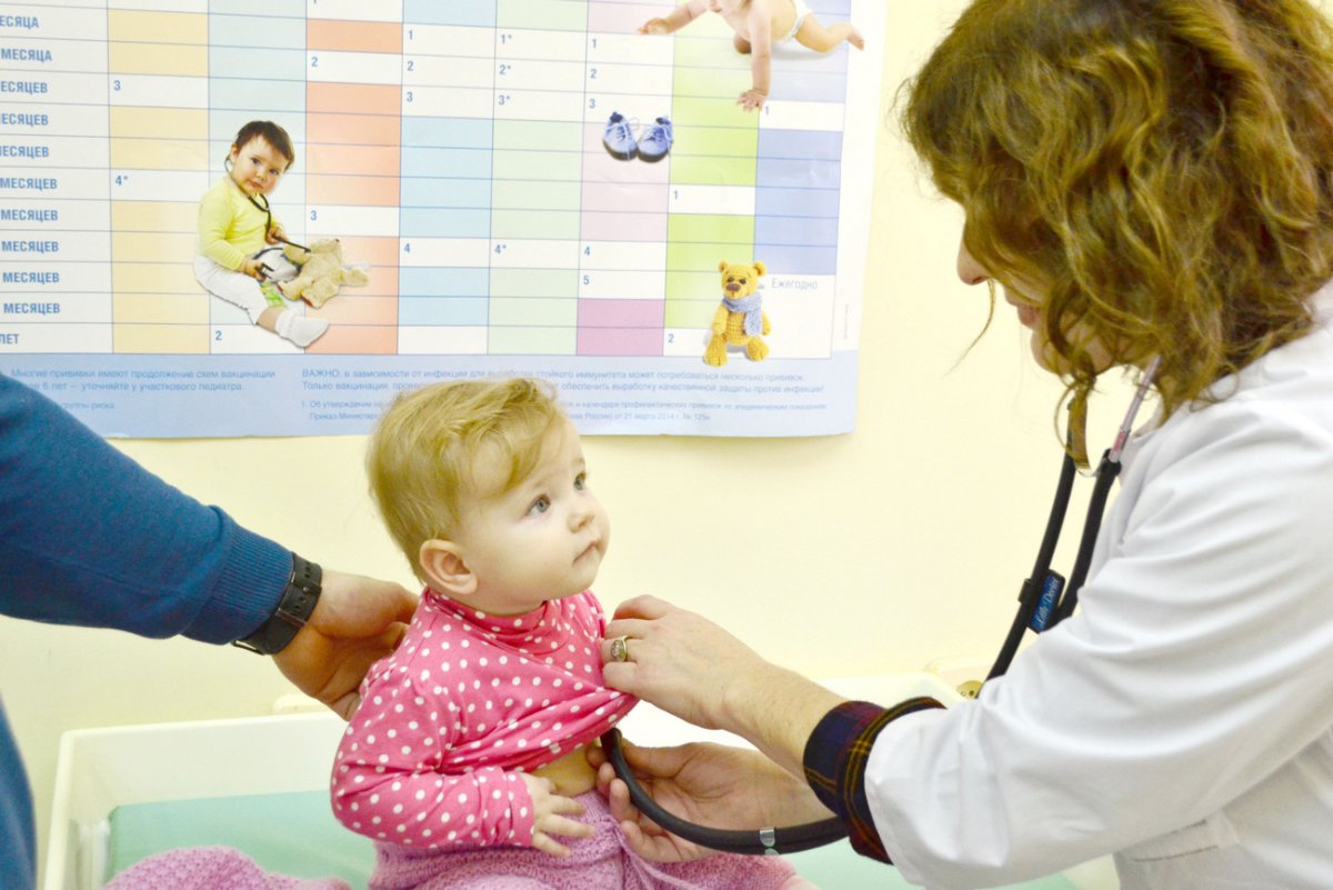 Дети в поликлинике