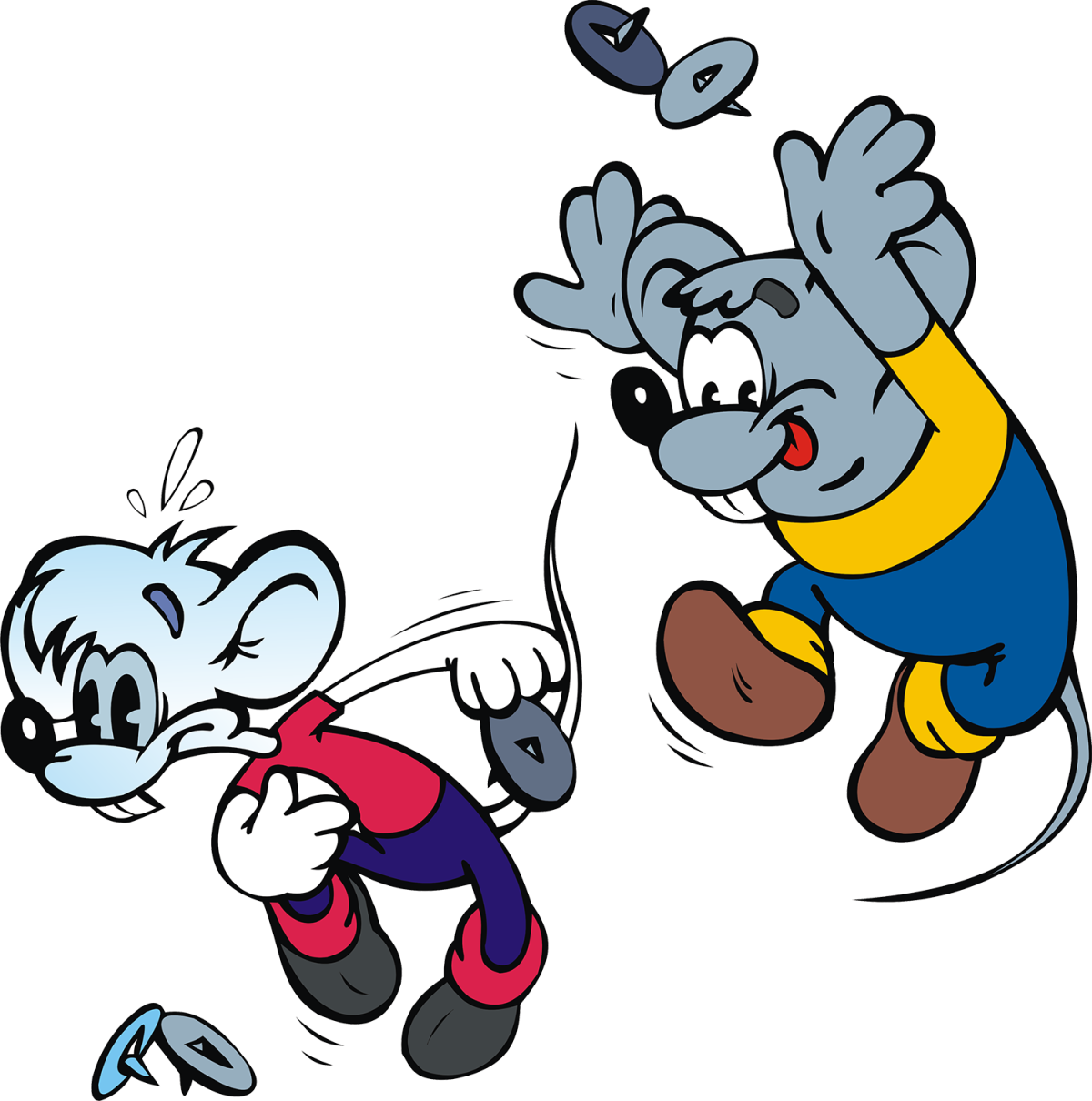 Кот Леопольд и мыши