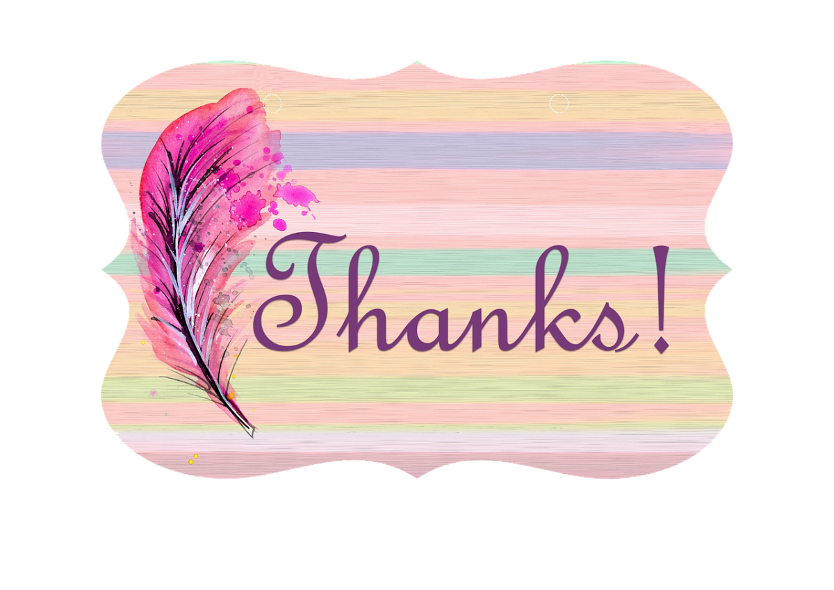 Открытка thanks