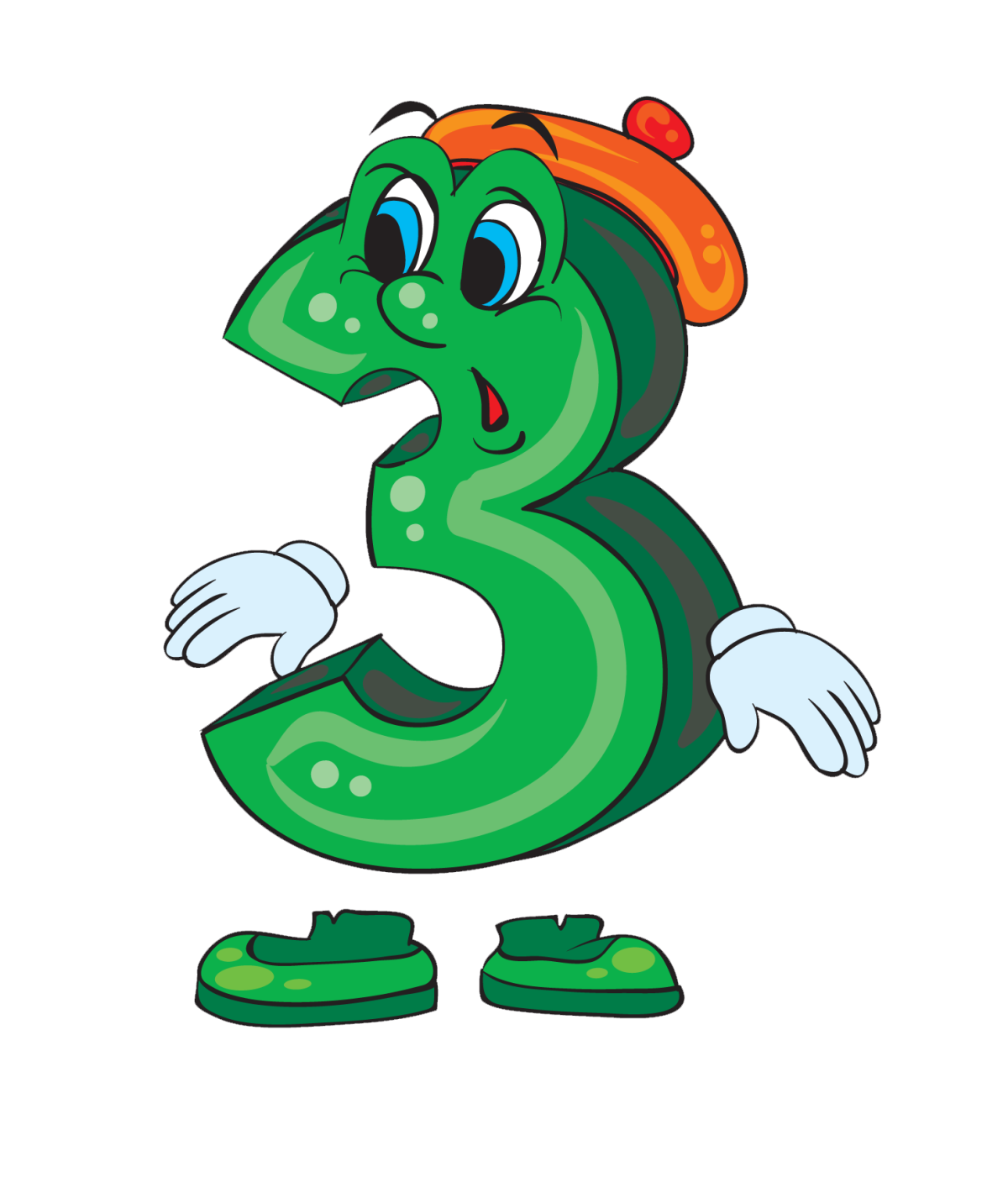 Цифры детские