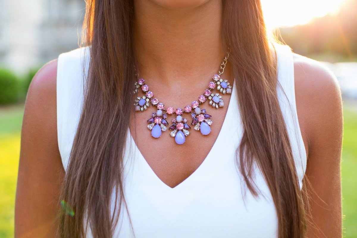 Женские украшения на шею