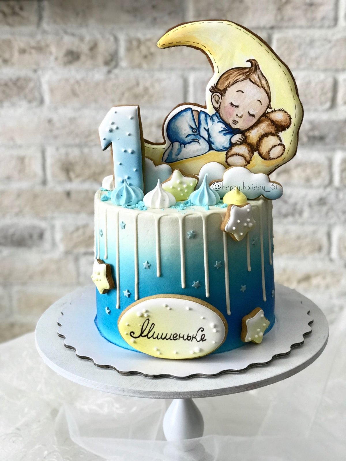 Тортики на день рождения для мальчиков 1 годик