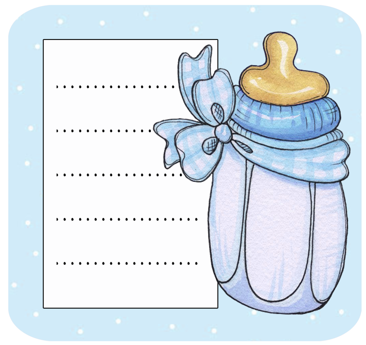 С первым годиком мальчику