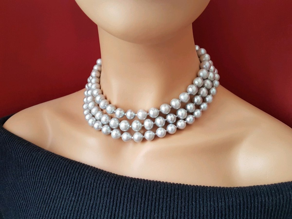 Чокер жемчуг 2021