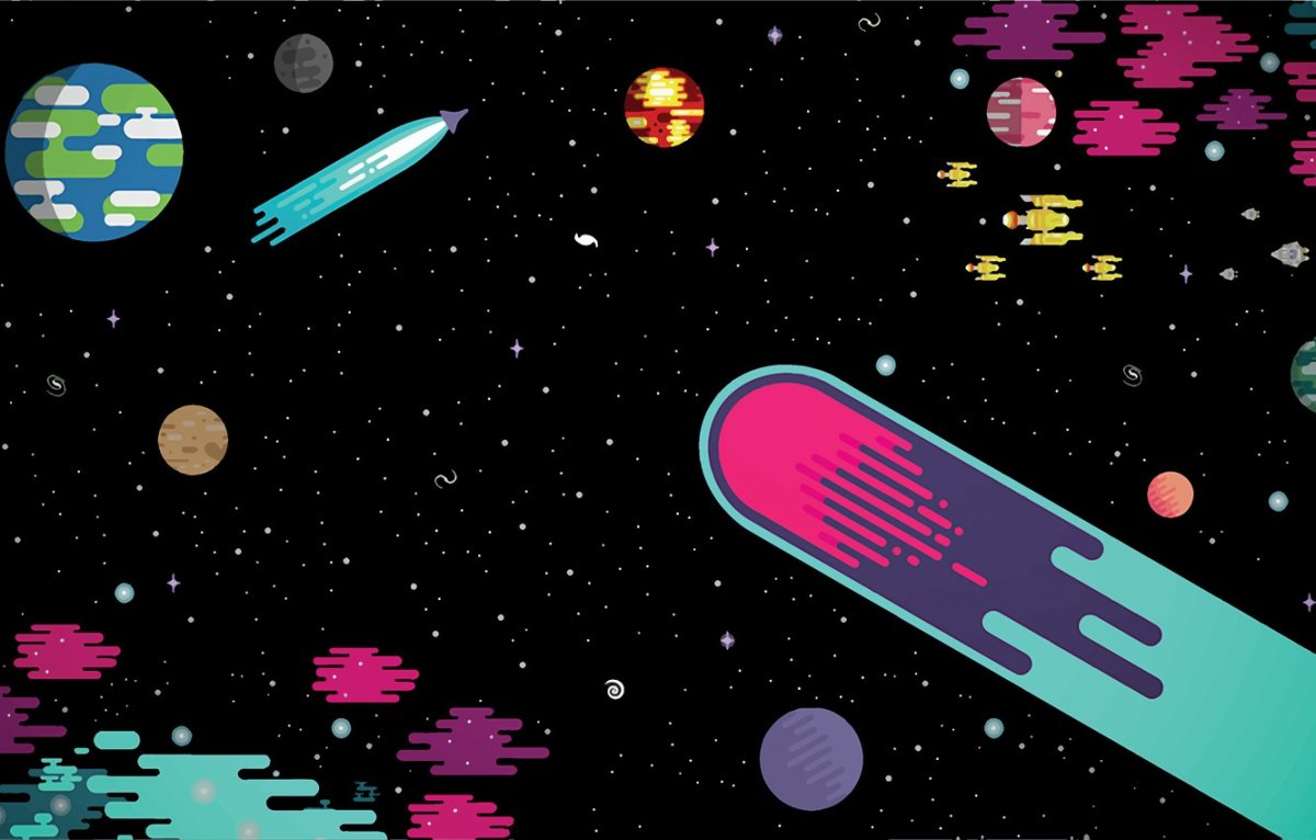 Космос Минимализм