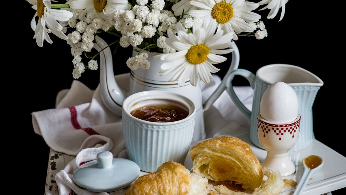 Натюрморт утренний завтрак