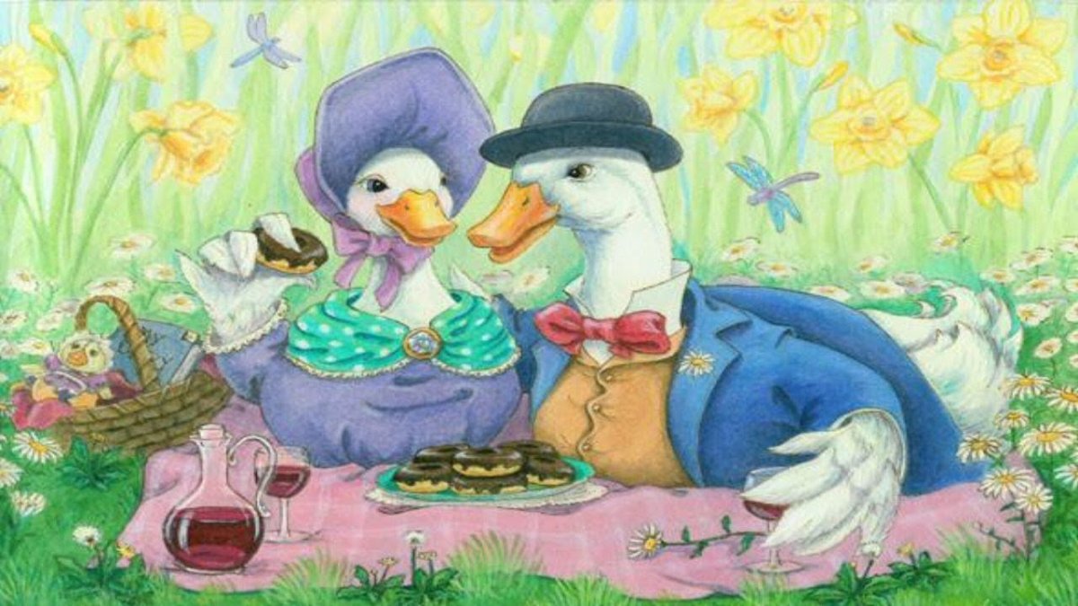 Мультфильм жили у бабуси 2 веселых гуся