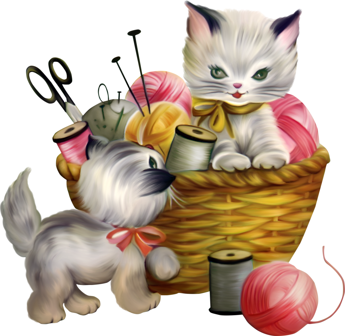 Рукоделие котики