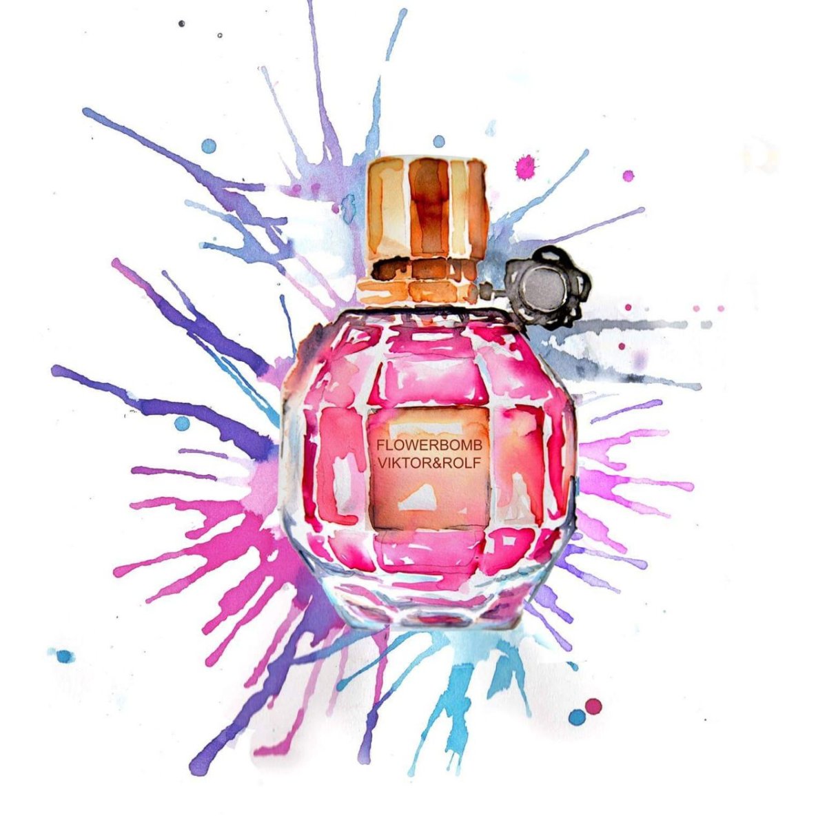 Парфюм акварель