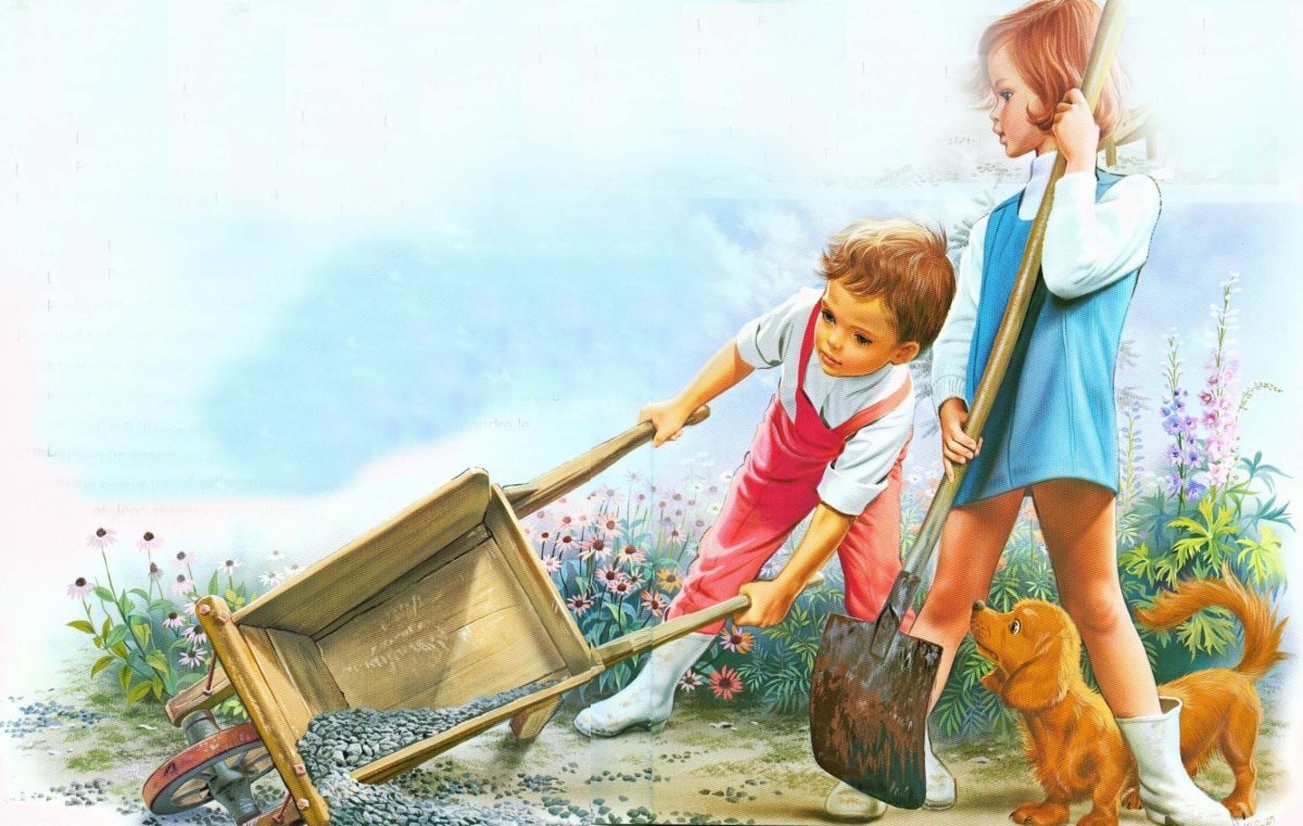 Трудолюбие живопись