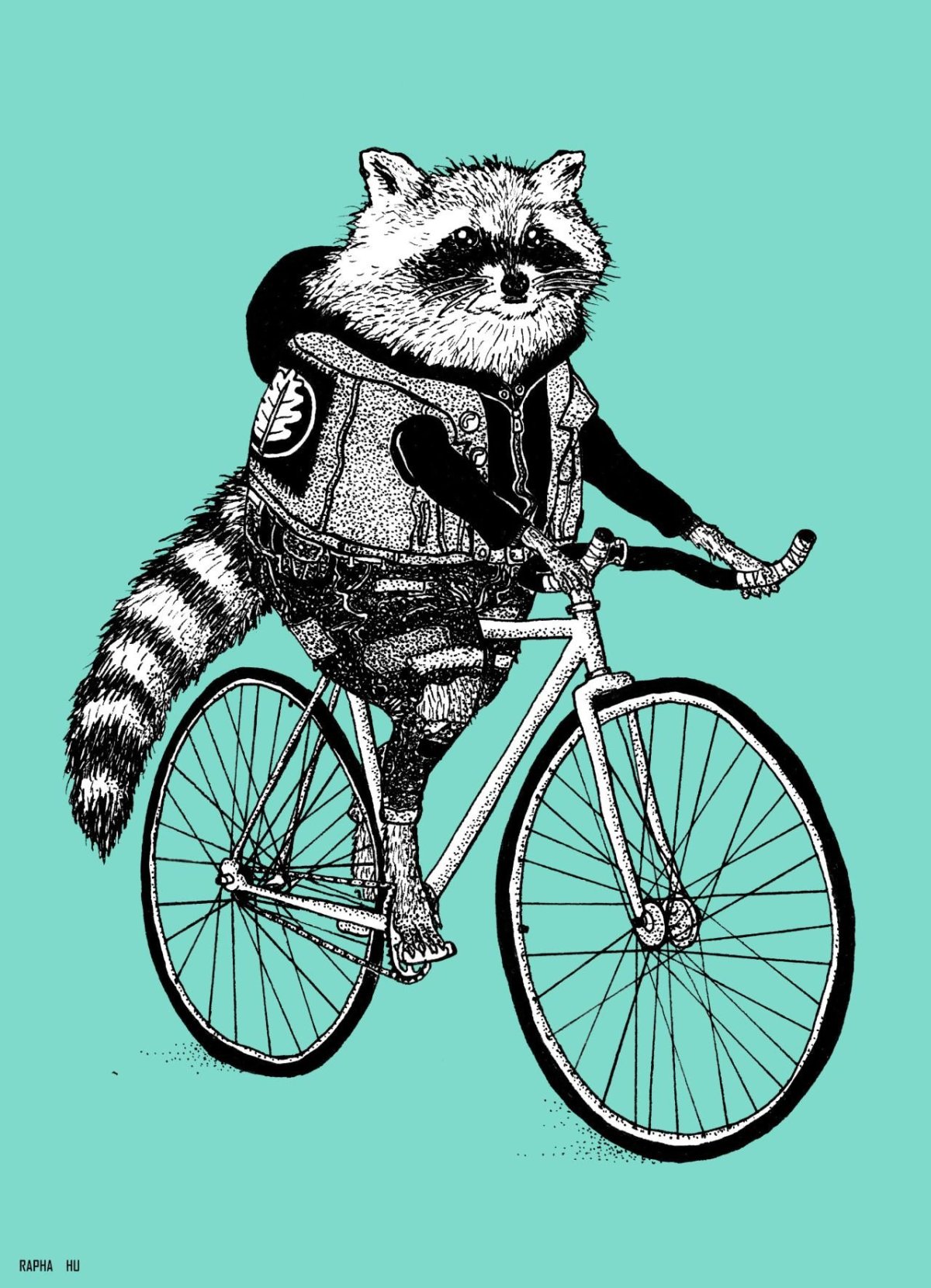 Медведь на велосипеде