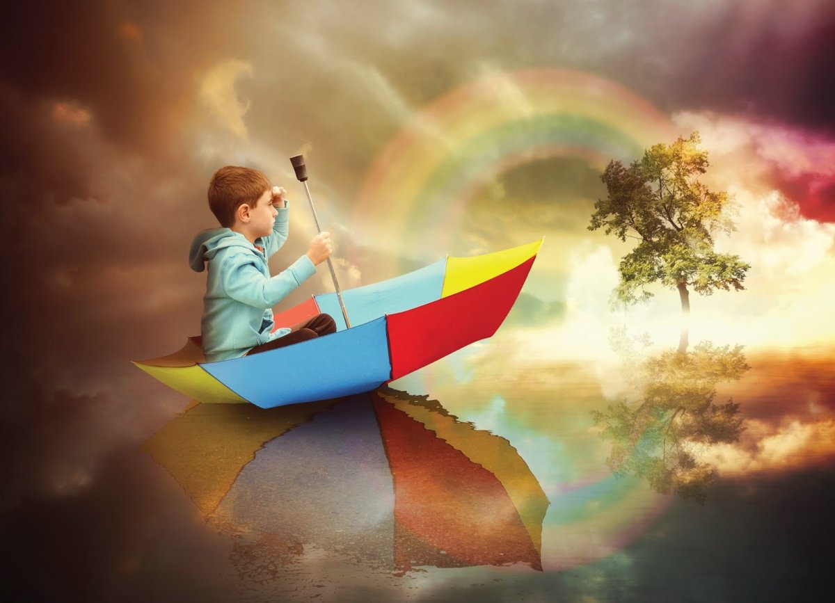 Дети мечтают иллюстрация