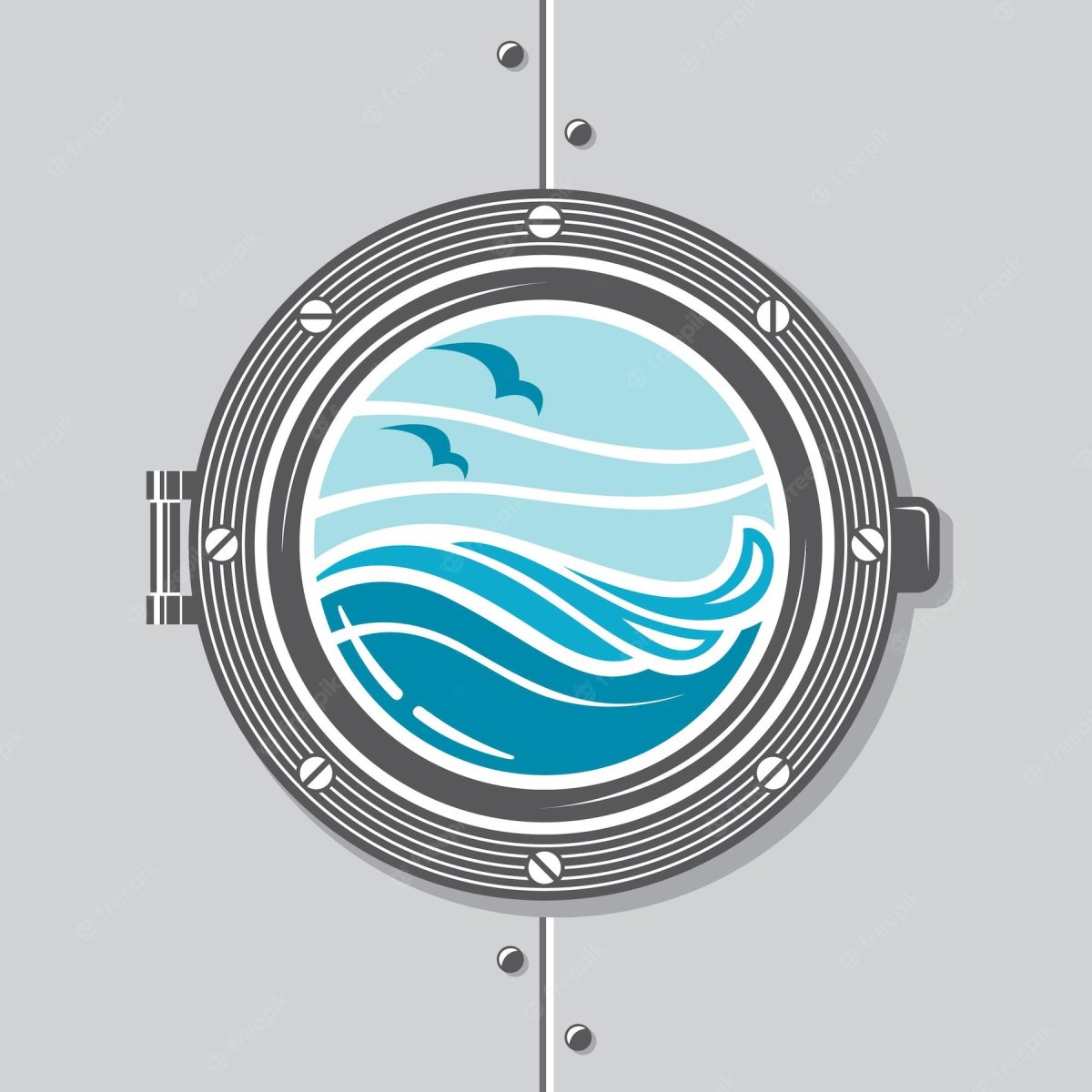 Иллюминатор корабля рисунок