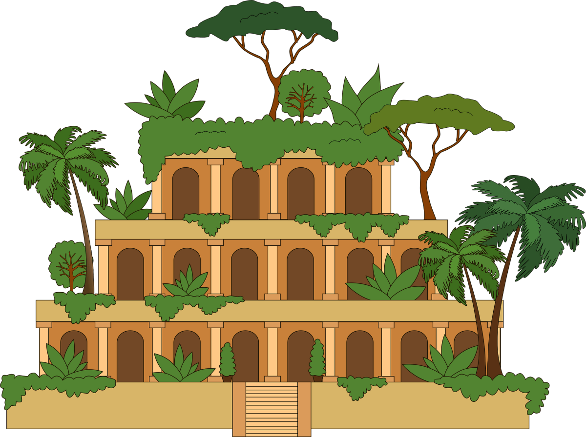 2 Чудо света висячие сады Семирамиды