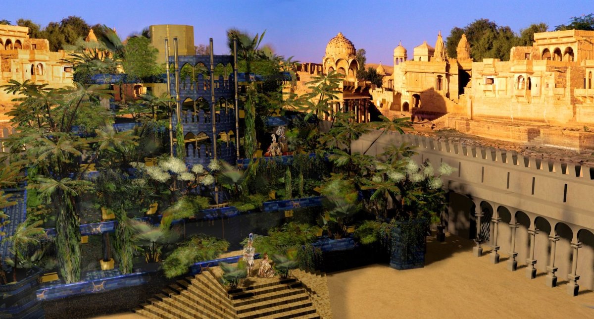 Висячие сады Семирамиды сейчас