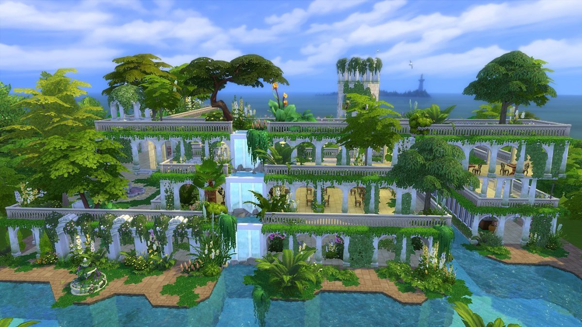 Висячие сады Семирамиды проект