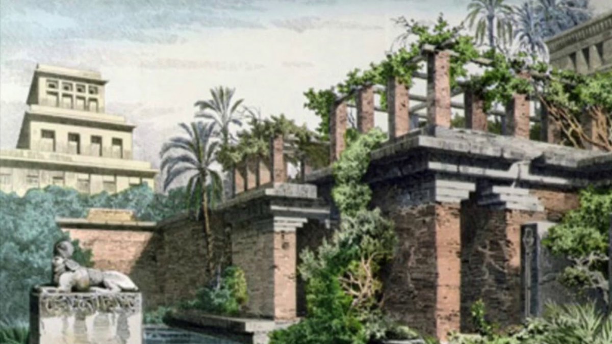 Дворец Семирамиды Вавилон