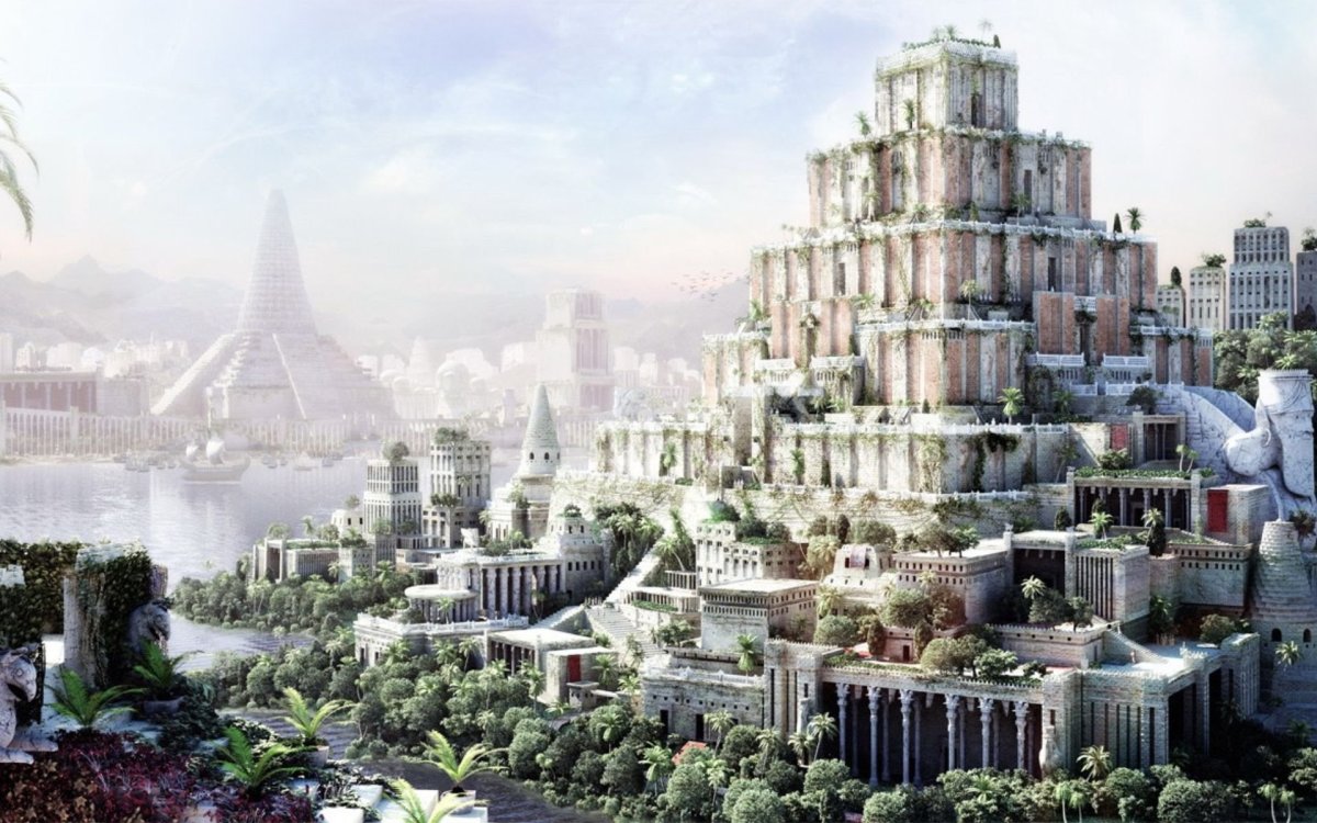 Сады Семирамиды (висячие сады Вавилона)