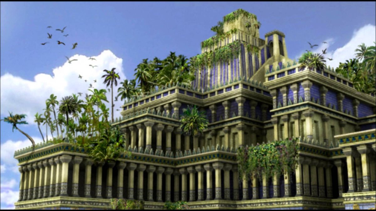 Висячие сады Семирамиды, Азия