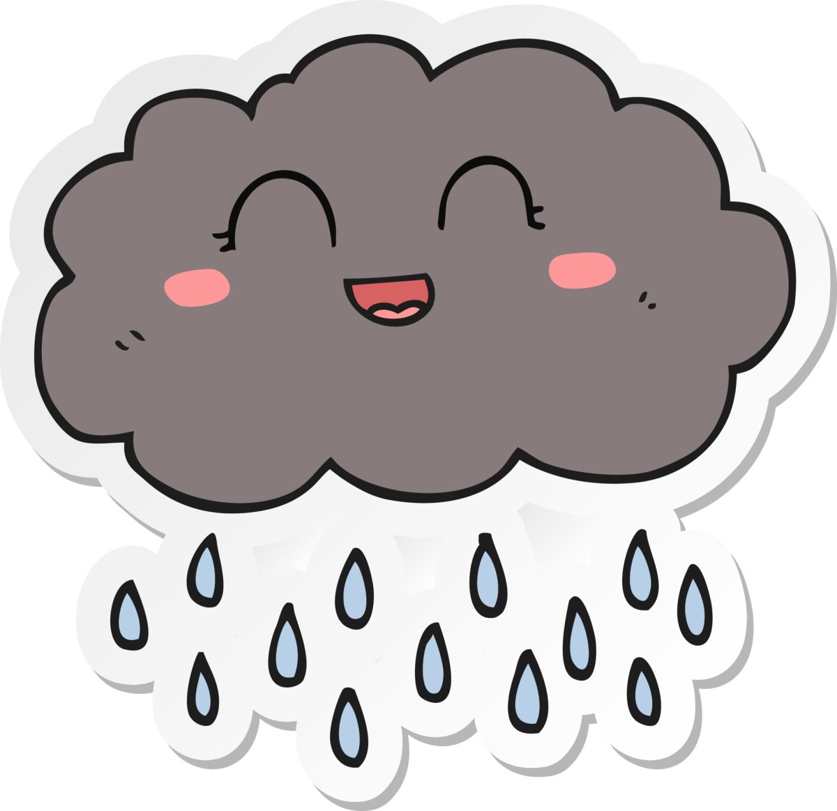 Плачущая туча