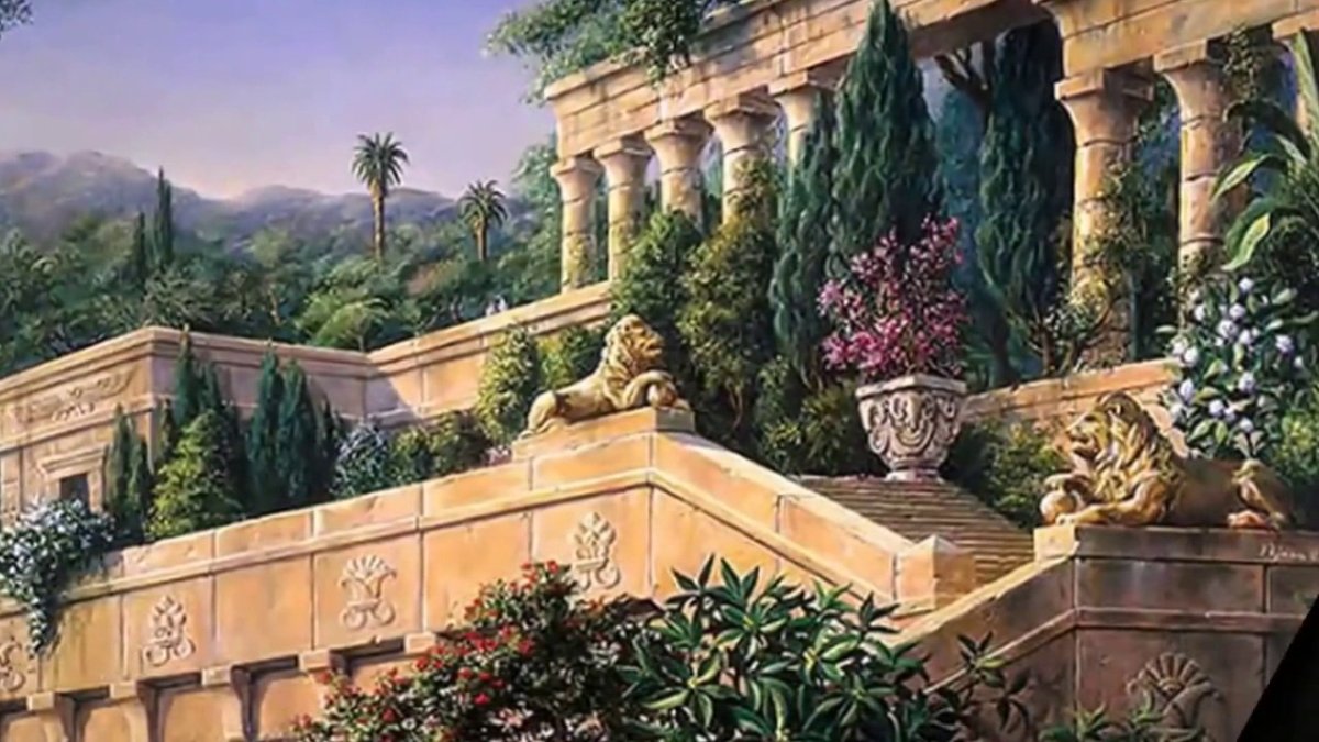 Висячие сады Семирамиды SIMS 4