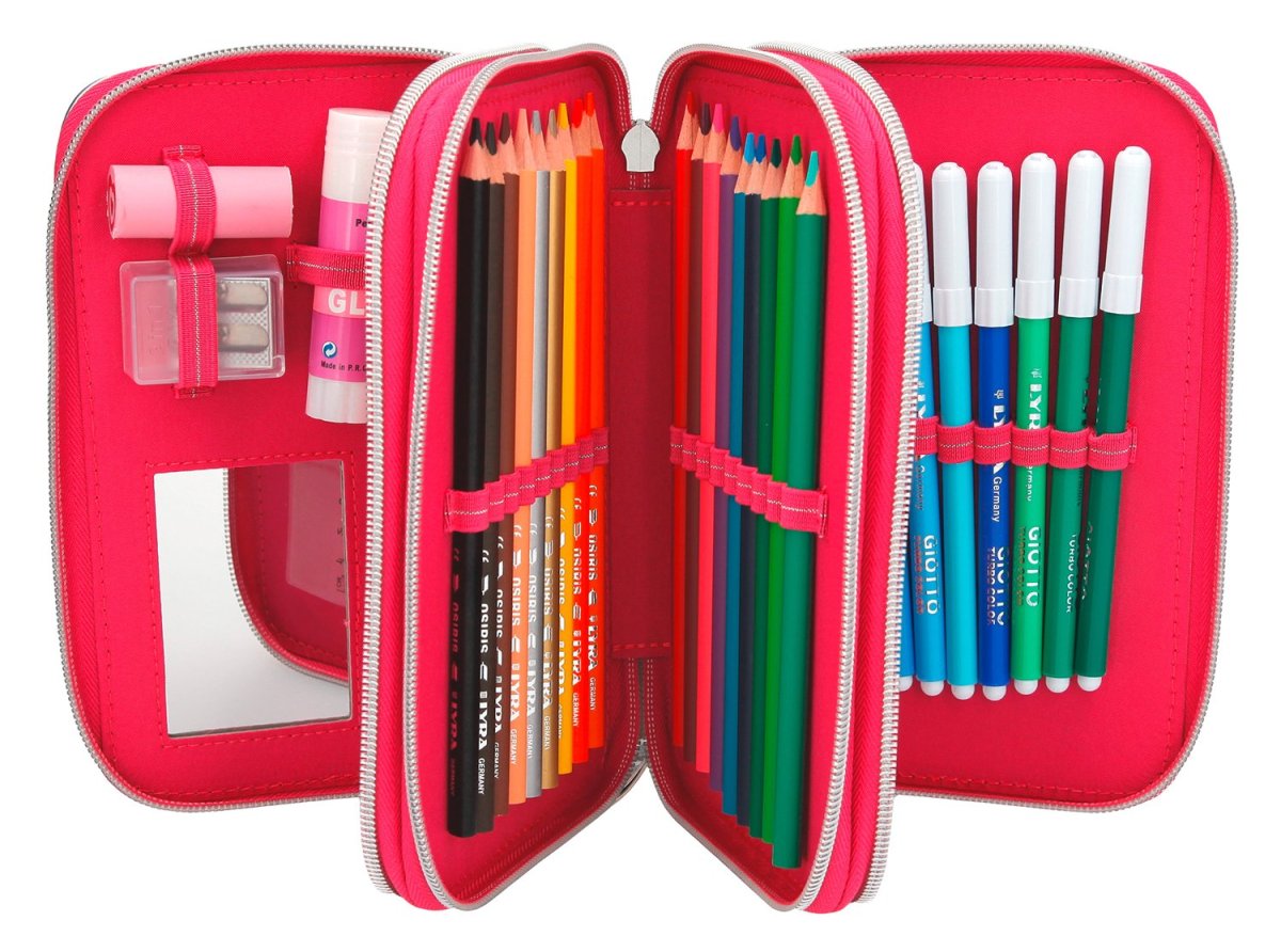 Пенал школьный мультяшный