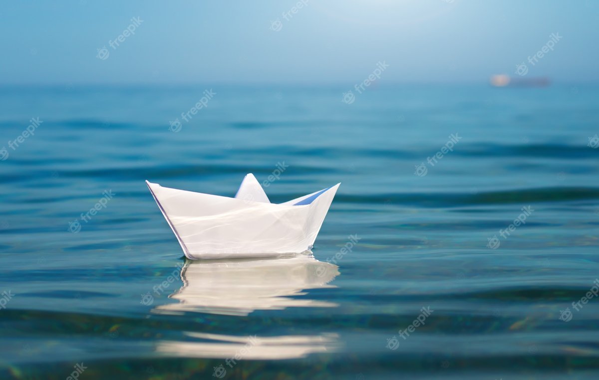 Задний фон к песне бумажный кораблик