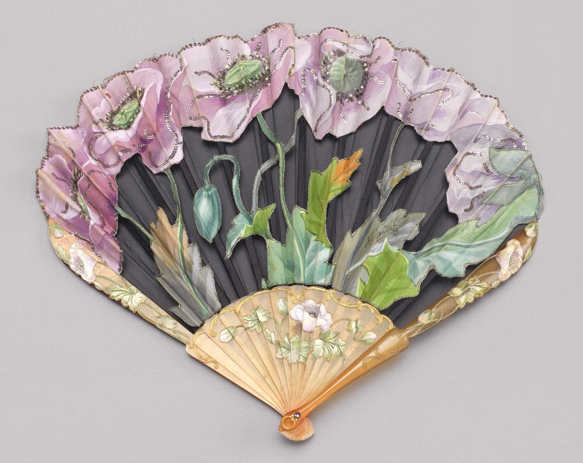 Веер Модерн арт нуво