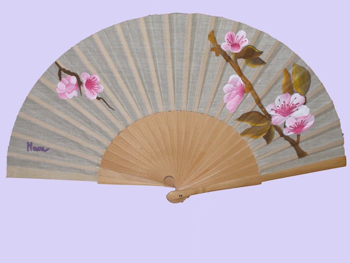 Японский орнамент веер