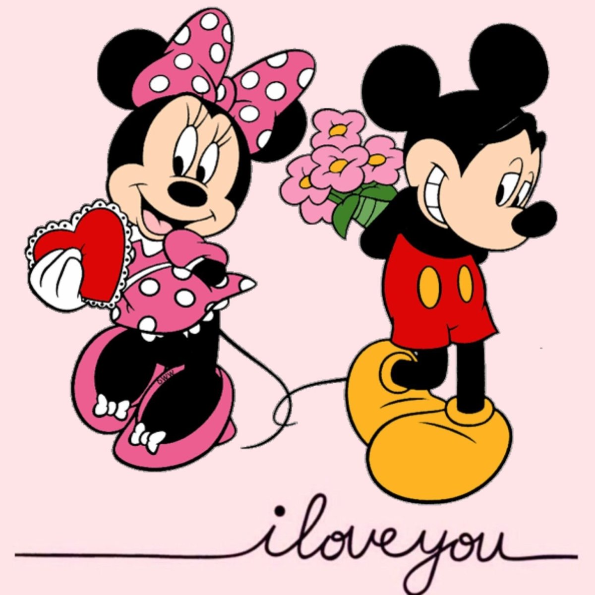 Микки Маус и Минни Маус