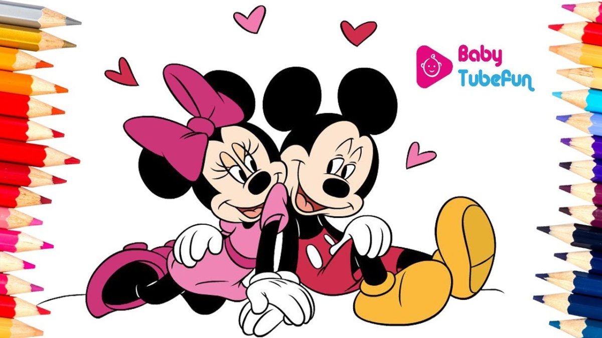 Микки Маус и Минни Маус