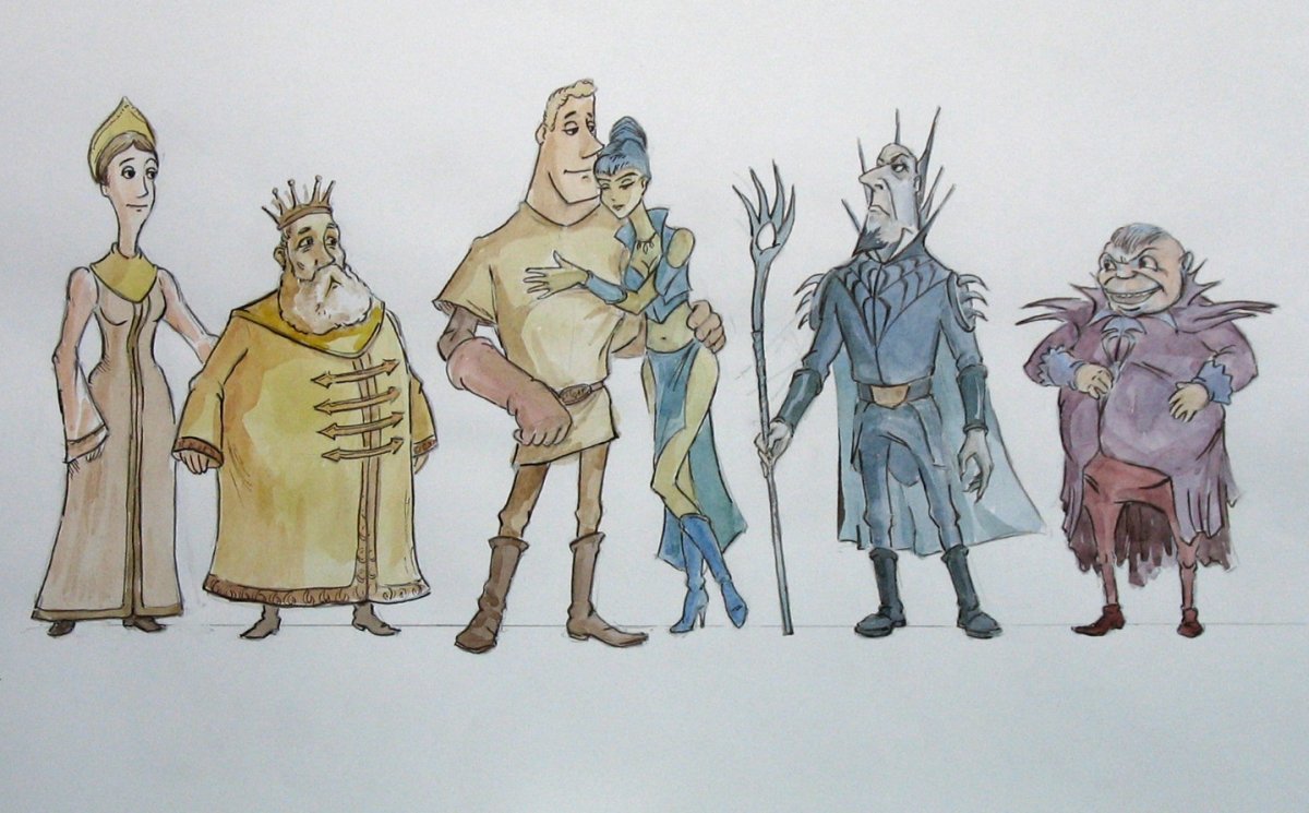 Эскиз театрального костюма