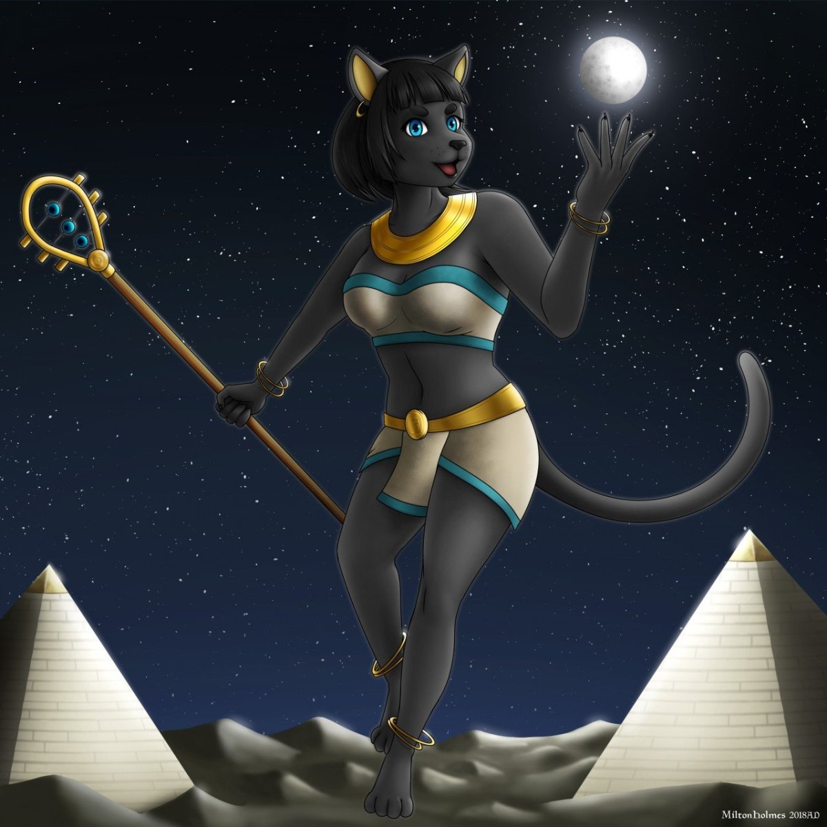 Маска египетской Богини Bastet