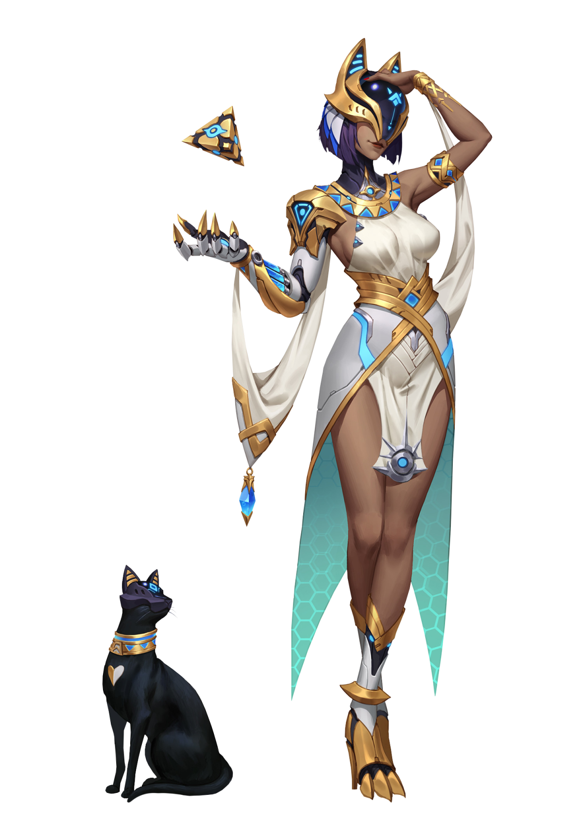 Анубис и Клеопатра