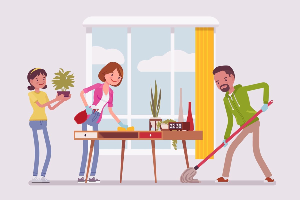 Предметы для уборки помещения