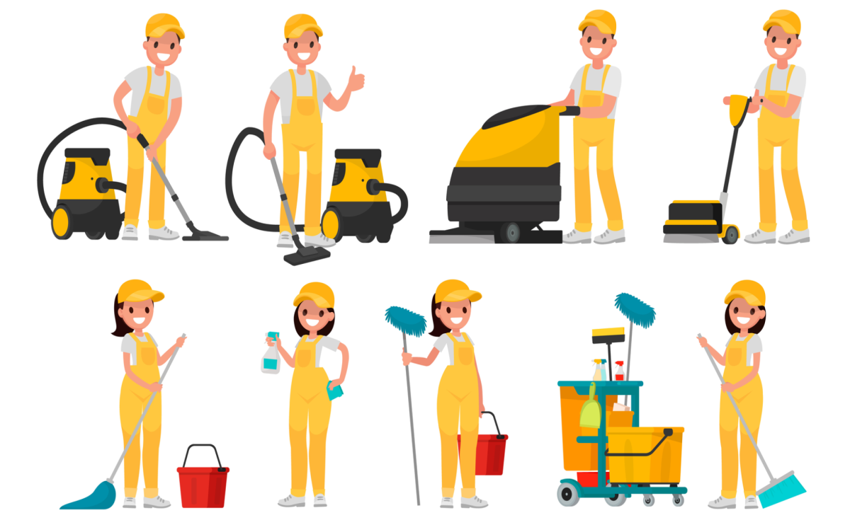 Картина для детей уборка в доме