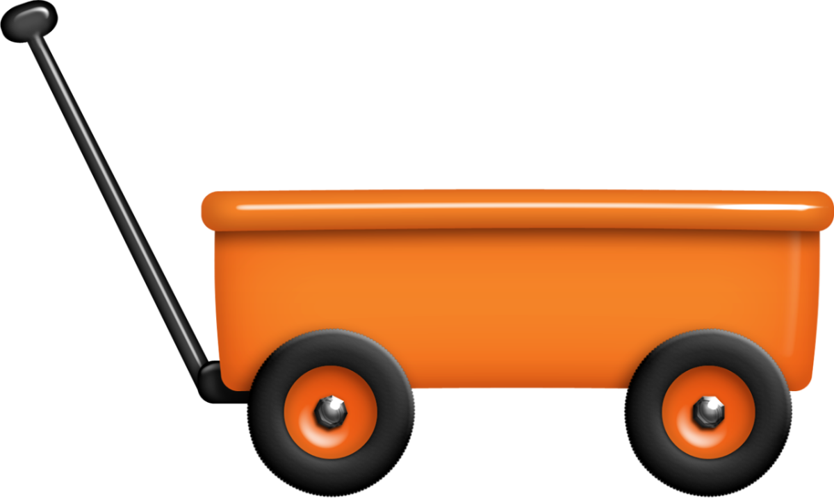 Красивая тележка