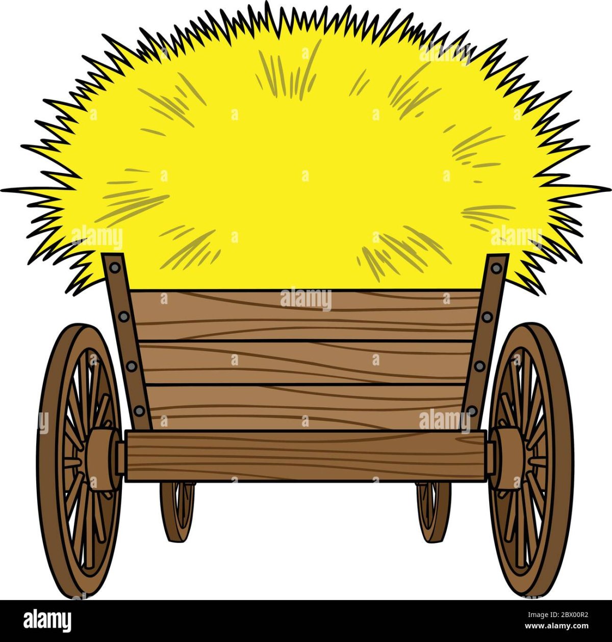 Телега мультяшная