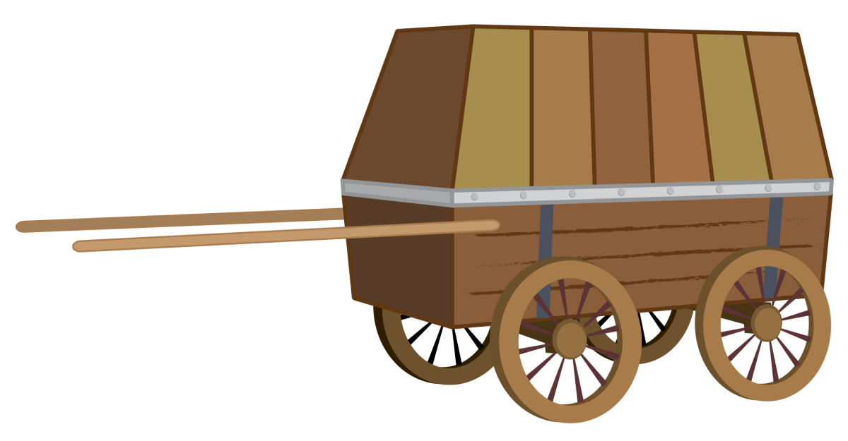 Телега мультяшная