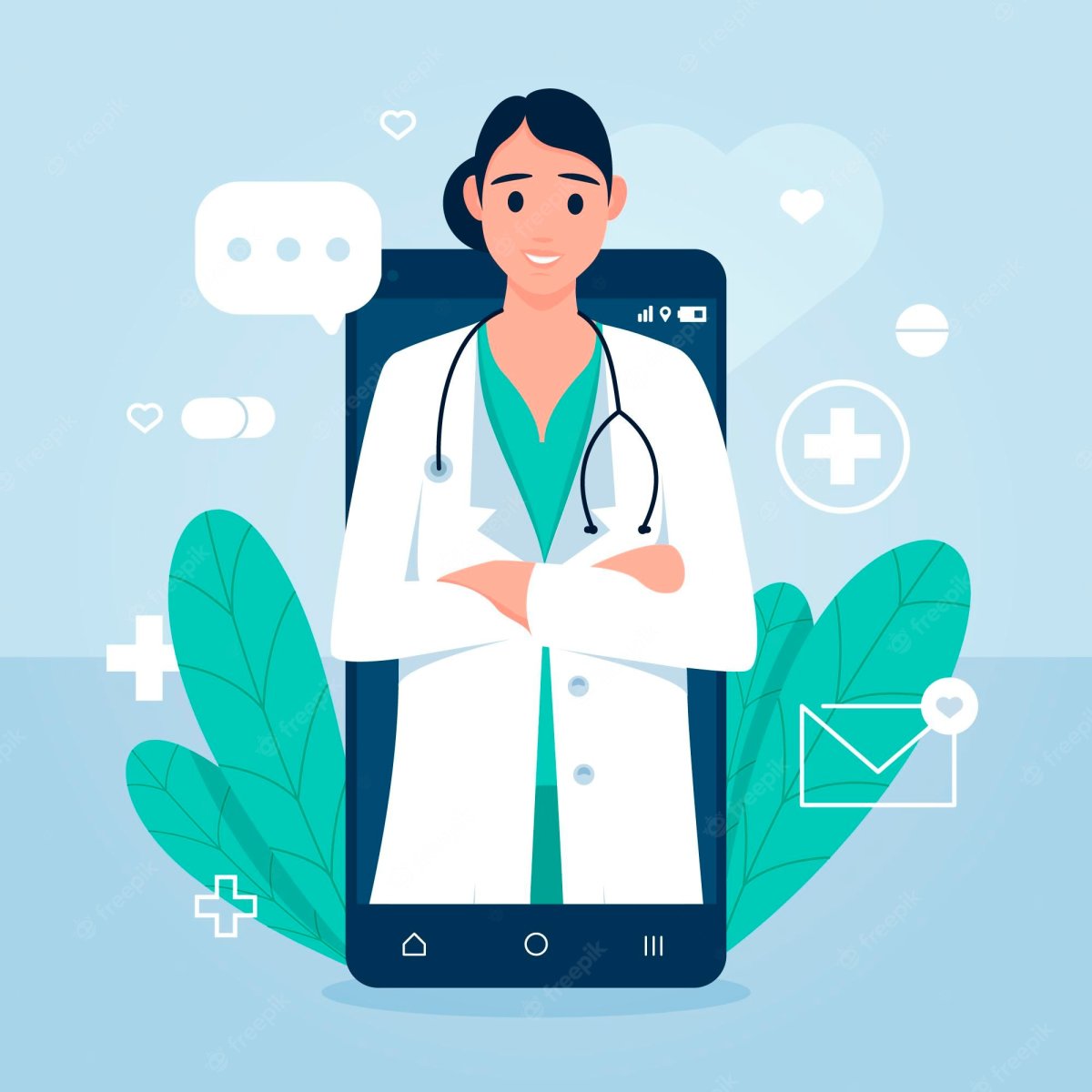 Врач вектор