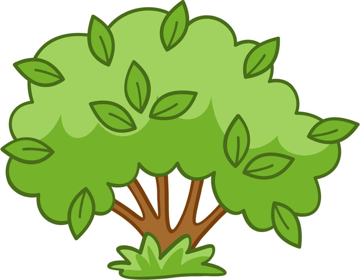 Кустик рисунок